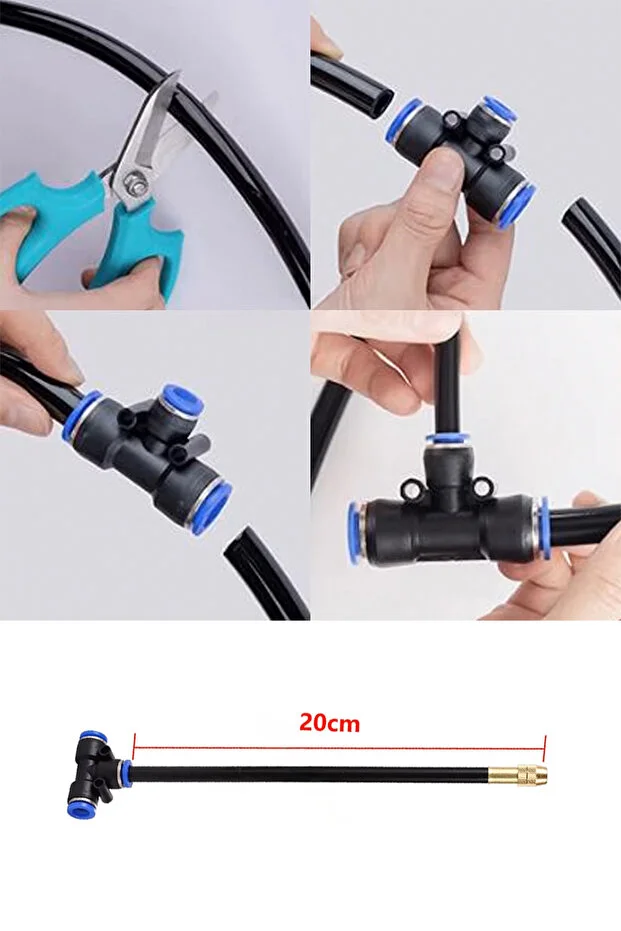 360 Derece dönebilen 20 metre Sulama Sistemi